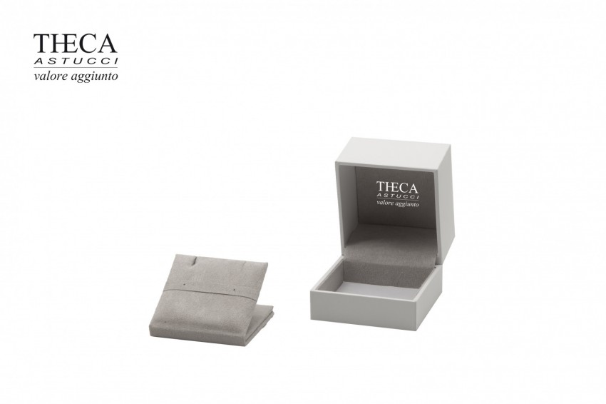 Chiara lusso presentation box for ring earrings 67x65x59 white - BLA0350 - Photo 3