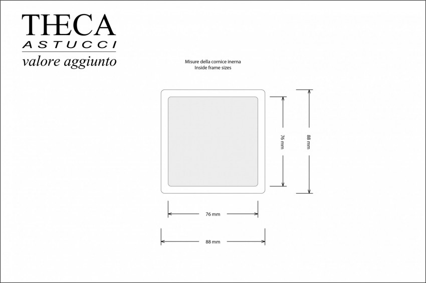 Crystal jewelry box universal with window and stand 90x90x20 - CRY1610 - Photo 3