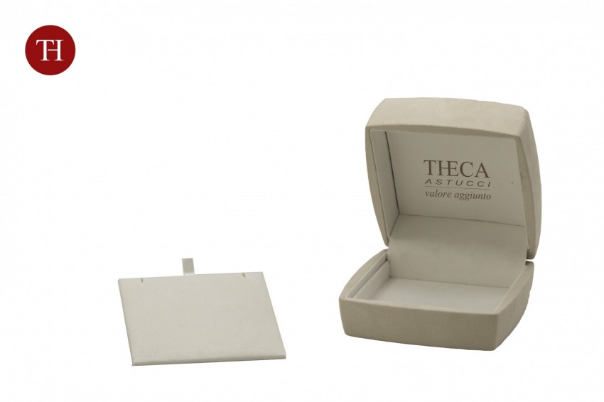 Confetto presentation box for pendant earring 81x81x68 cream - CON3751 - Photo 2