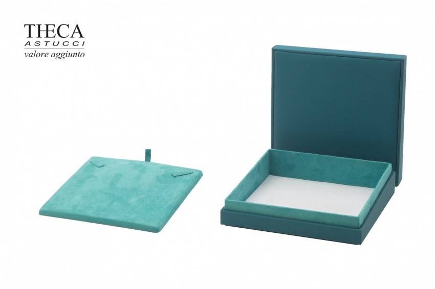 Maldive presentation box for ring earrings 70x70x70 blue - M654640 - Photo 4
