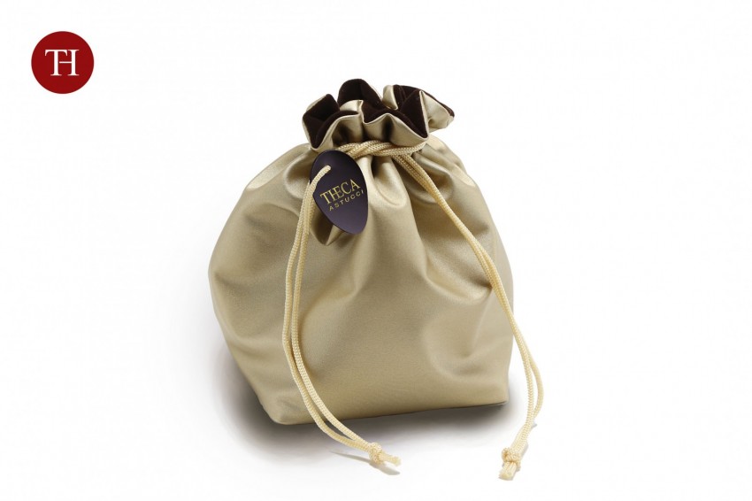 Jewellery pouches Faux leather pouches Jewelry pouches Elegance Jewelry pouch 100x100x160 gold &hellip;