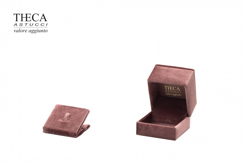 Brillante classic presentation box for ring earring 75x72x66 sand - BRC0353 - Photo 3