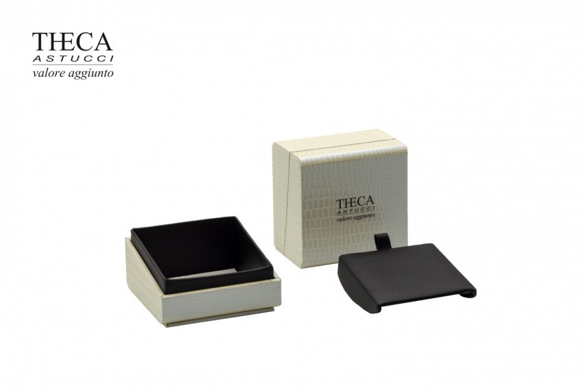 Blenda presentation box for earrings pendant 70x70x50 ivory - BLE3651 - Photo 2