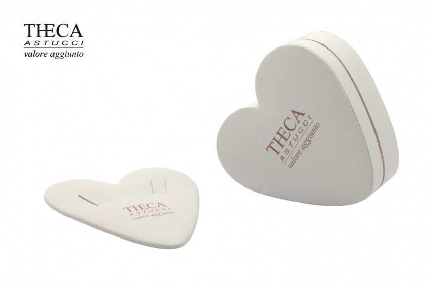 Forever wedding rings box 90x90x50 white / rose - FEV6358 - Photo 2