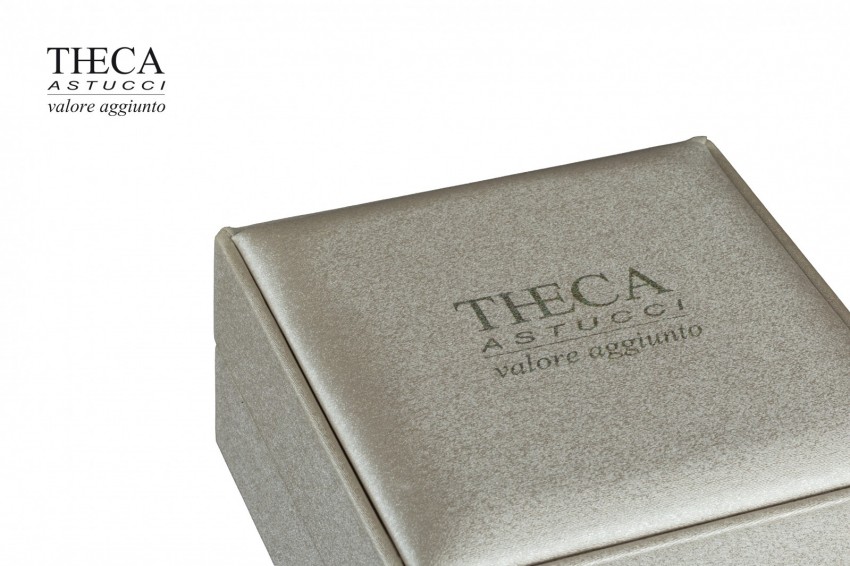 Atlas presentation box for ring earrings 104x104x51 cream - ATA3751 - Photo 5