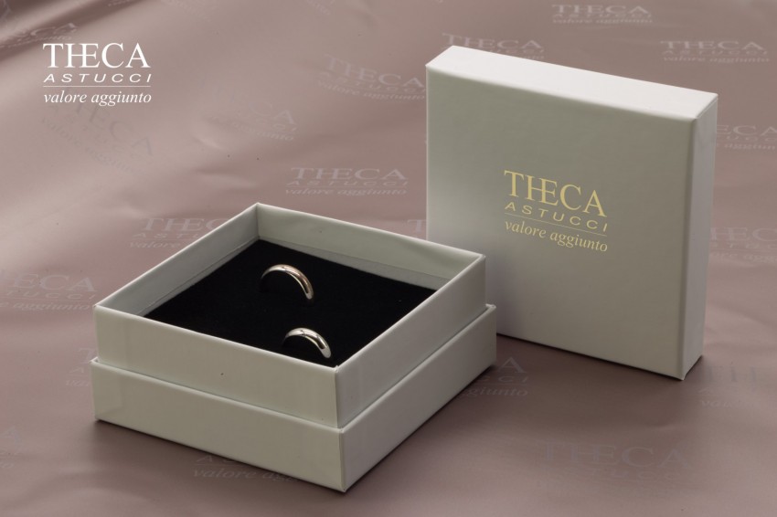 Chiara special wedding rings box 97x97x44 white - STP6350 - Photo 1