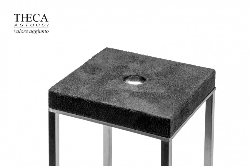 Bond jewelry display base 62x62x150 mm steel - black - BON1310 - Photo 2