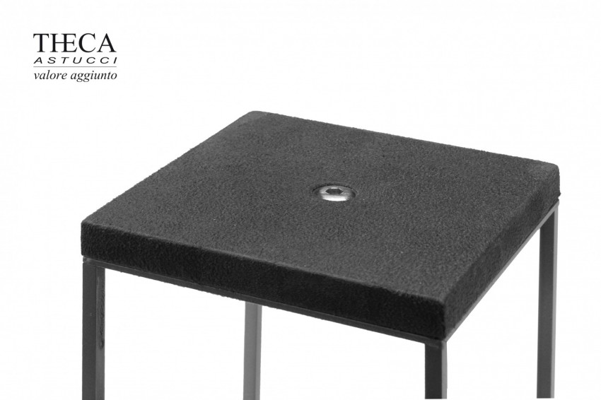 Bond jewelry display base 90x90x100 mm steel - black - BON1610 - Photo 2