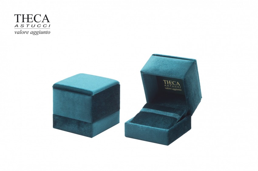 Brillante classic presentation box for ring earring 75x72x66 green - BRC0363 - Photo 2