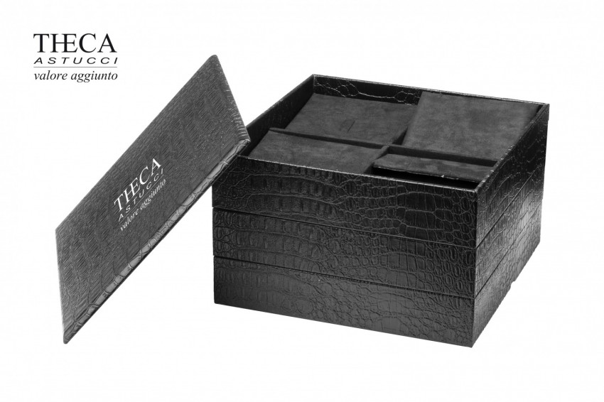 Zenith jewelry trays for ring, earring, pendant 205x205x130 black - 3975710 - Photo 2
