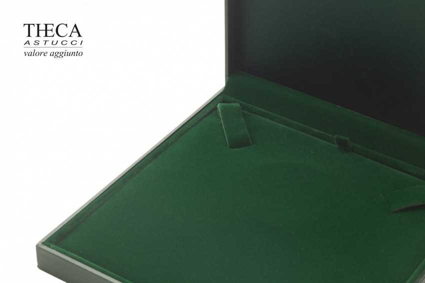 Theca british style presentation box for necklace 165x165x40 green - THV4760 - Photo 3