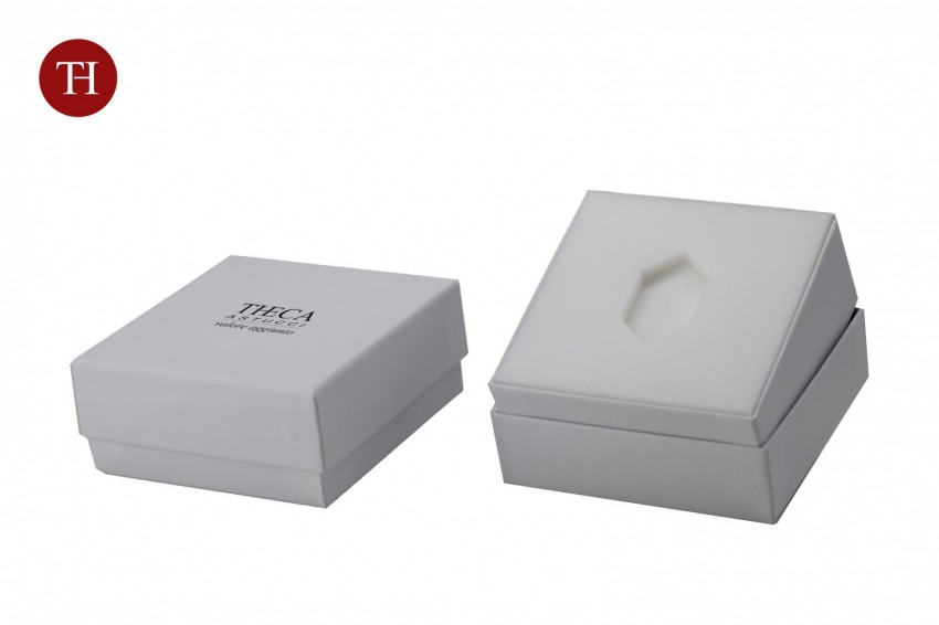 Astucci per gioielli Astucci in cartoncino Boutique scatole con interni su misura Boutique …