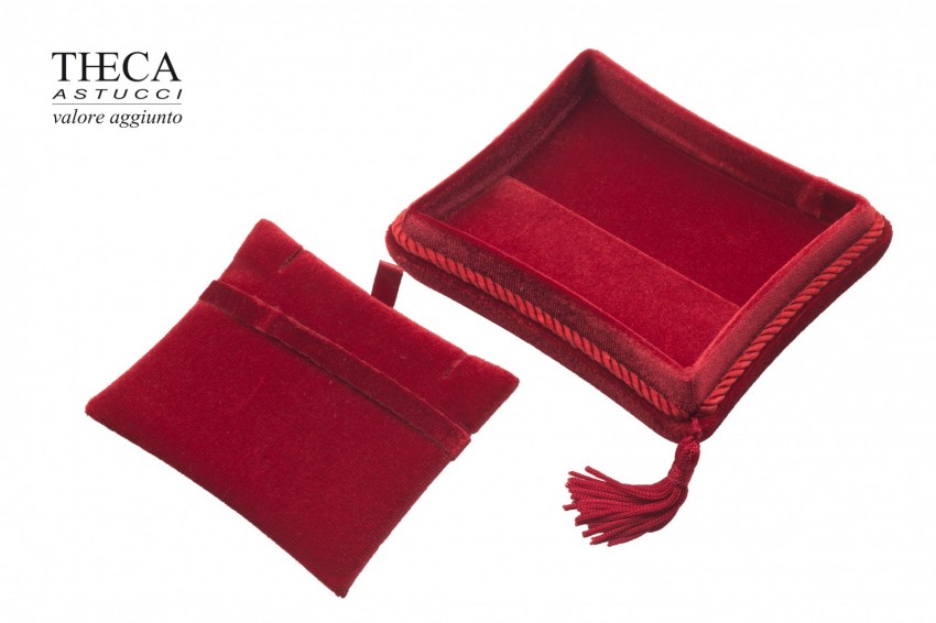 Tiara presentation box for ring pendant 107x9047 red - VEL3722 - Photo 3