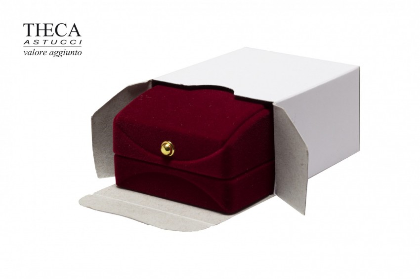 Flora presentation box for earring 47x47x40 red - 8513020 - Photo 3