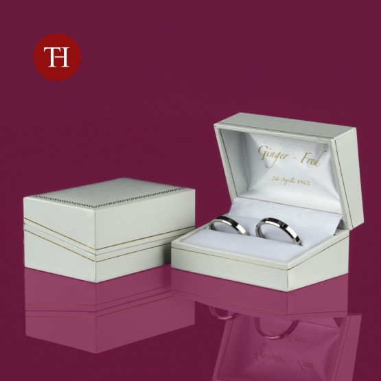 Theca wedding bands box